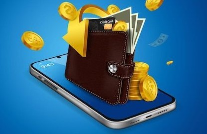 Ilustrasi proses tukar saldo PayPal ke rupiah dan dompet digital Dana OVO secara aman dan praktis.