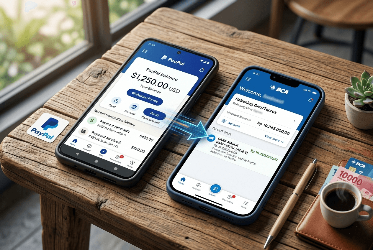 Jasa Tukar Paypal Ke Bca