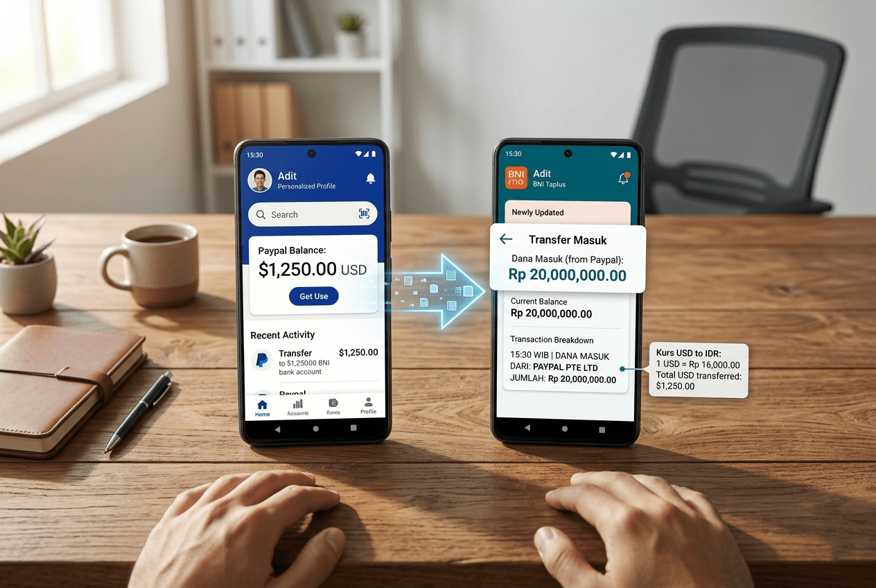 Jasa Tukar Paypal Ke Bni Hadirkan Sistem Konversi Sangat Optimal