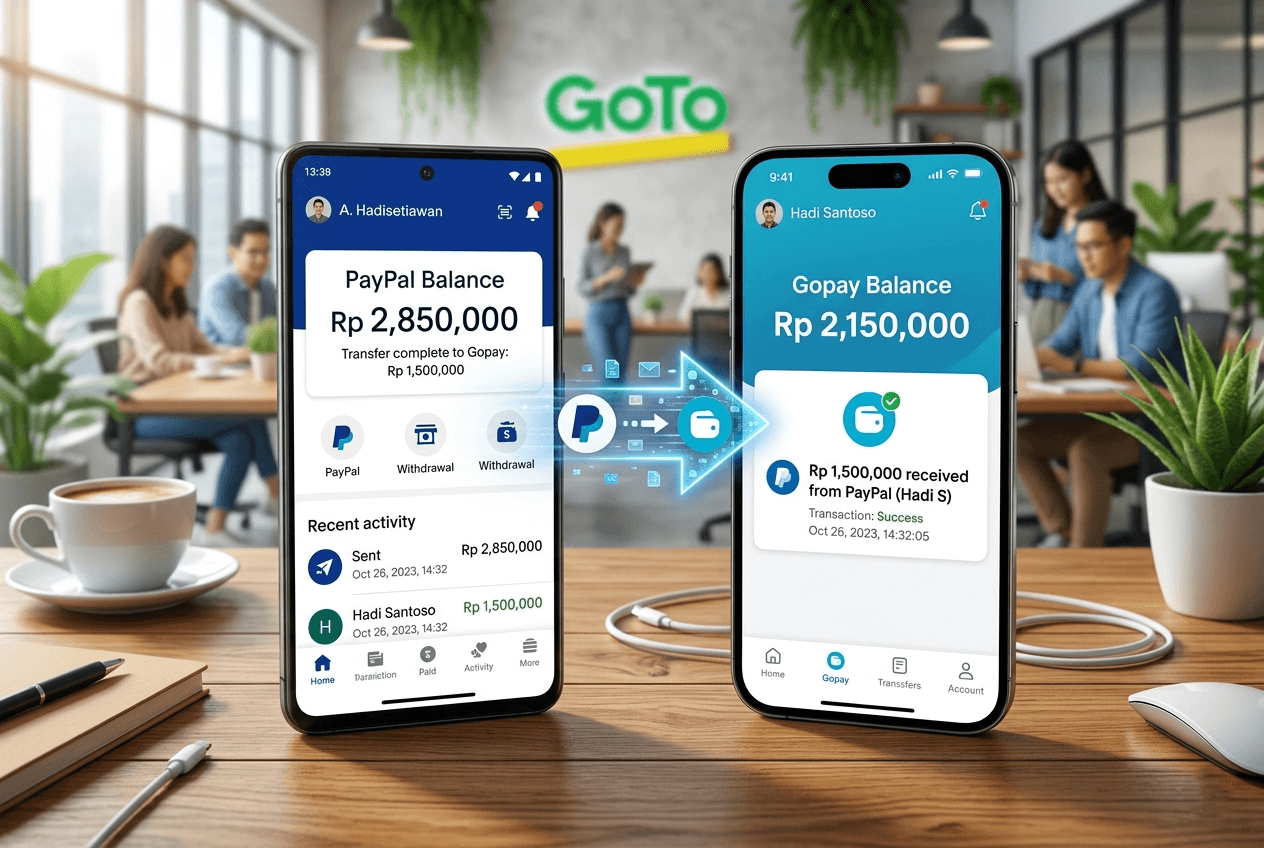 Jasa Tukar Paypal Ke Gopay Berikan Kemudahan Transaksi Digital Masa